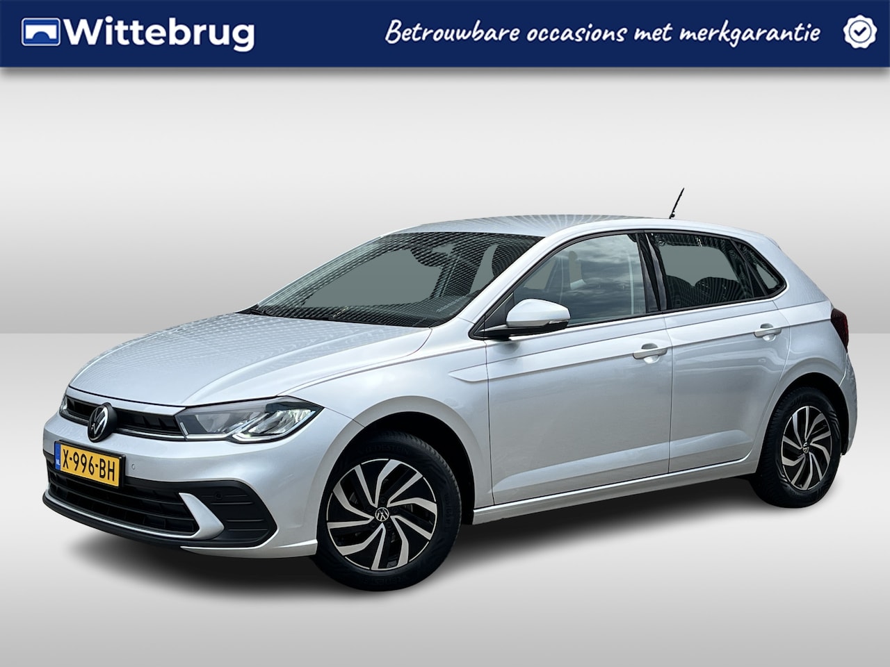 Volkswagen Polo - 1.0 TSI Life / Navigatie / App connect / Fabrieksgarantie 11-27 / Climate controle / P4 - AutoWereld.nl