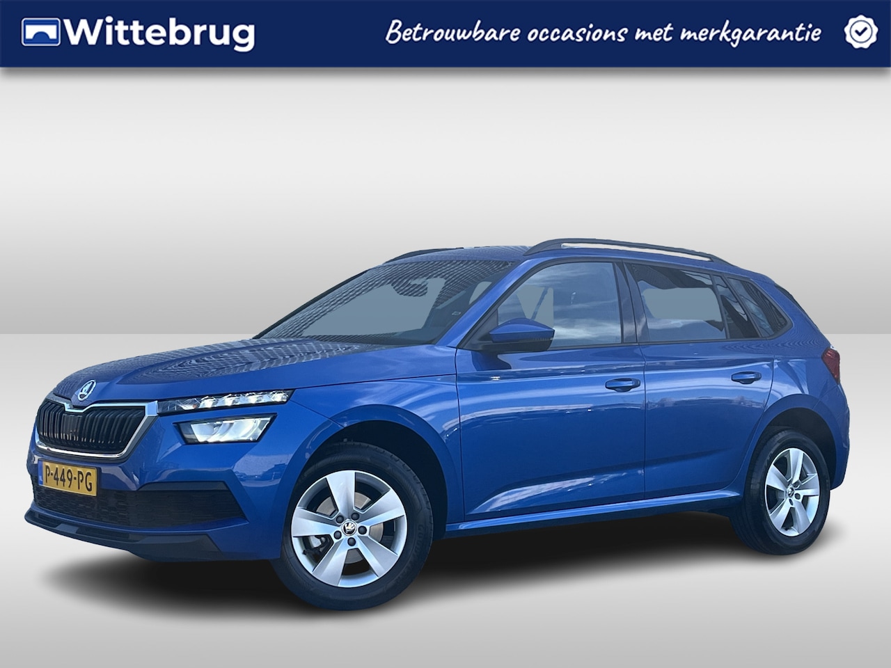Skoda Kamiq - 1.0 TSI Sport Business / Navigatie / App connect / Climate controle / Parkeersensoren acht - AutoWereld.nl