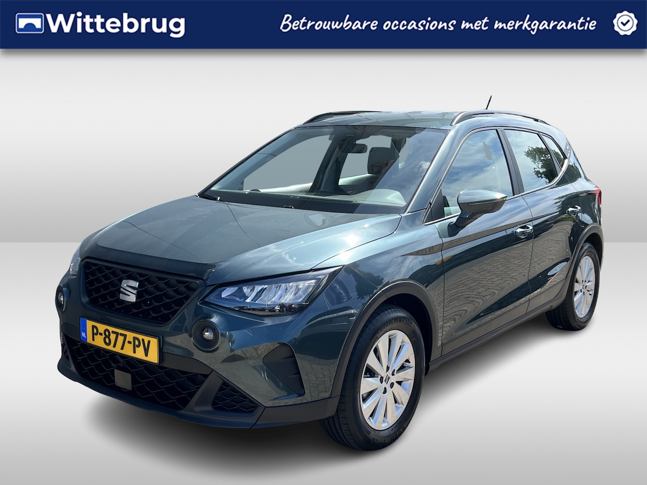 SEAT Arona - 1.0 TSI Style / PARK. SENSOREN/ TREKHAAK/ FULL LINK/ CLIMA/ 16" LMV - AutoWereld.nl
