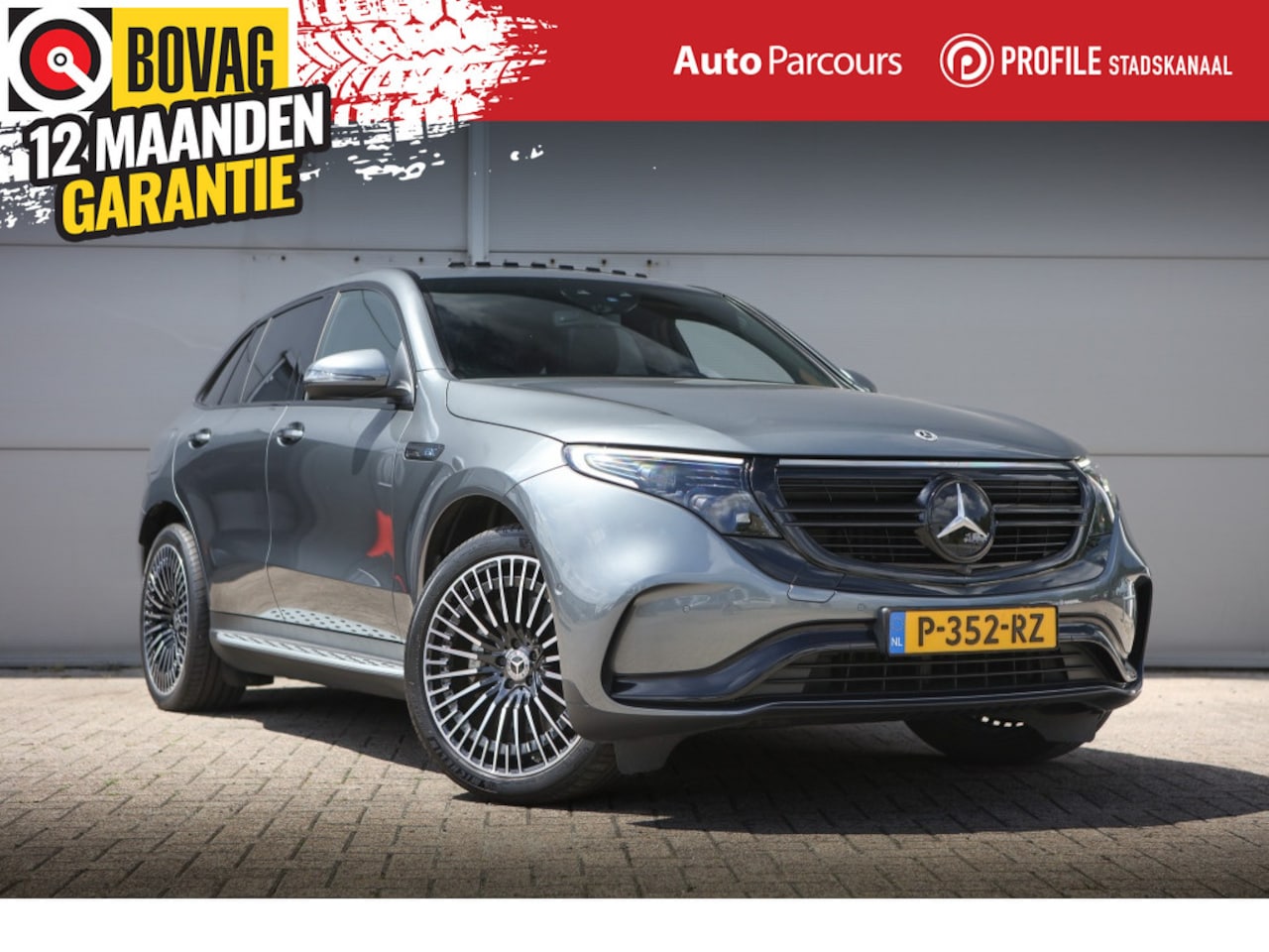 Mercedes-Benz EQC - 400 4MATIC Premium | Pano | Burmester | - AutoWereld.nl
