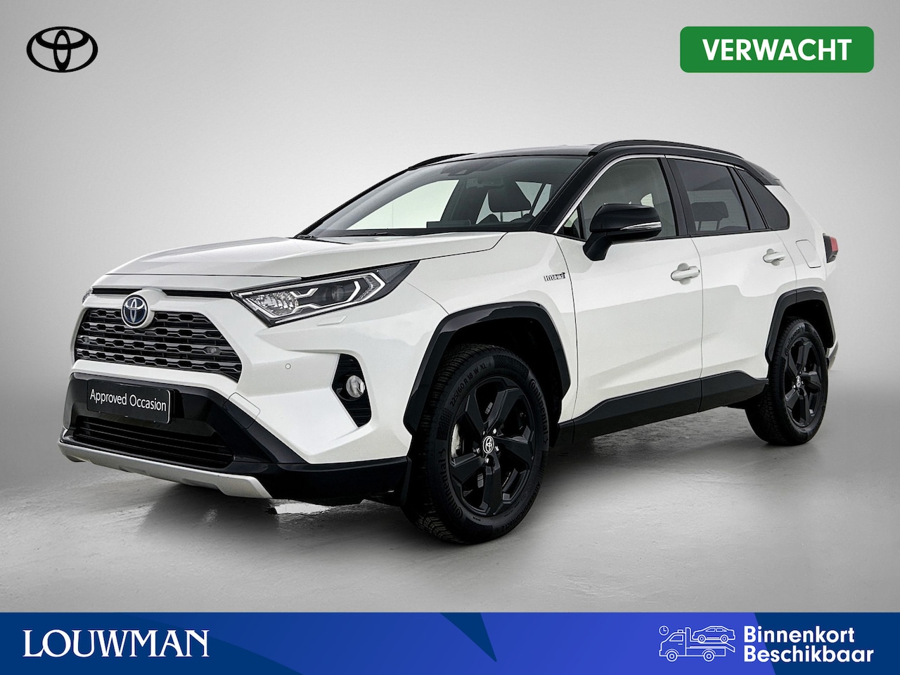Toyota RAV4 - 2.5 Hybrid AWD Bi-Tone | 1650KG trekgewicht | Stoel+stuurverwarming | Elektrische Achterkl - AutoWereld.nl