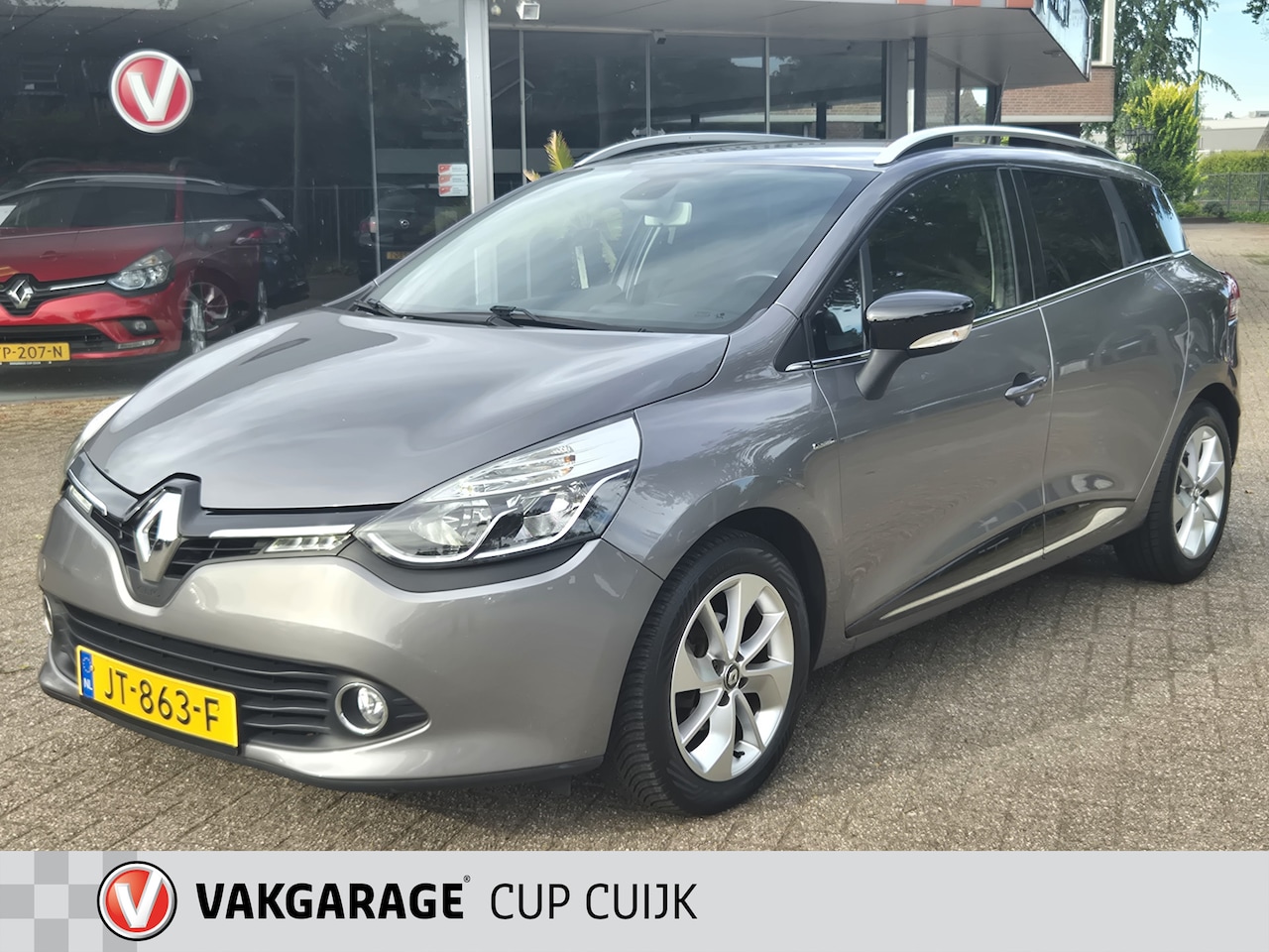 Renault Clio Estate - 0.9 TCe Limited Navigatie/ Cruise Control / Airco / Keyless entree /Automatische verlichti - AutoWereld.nl