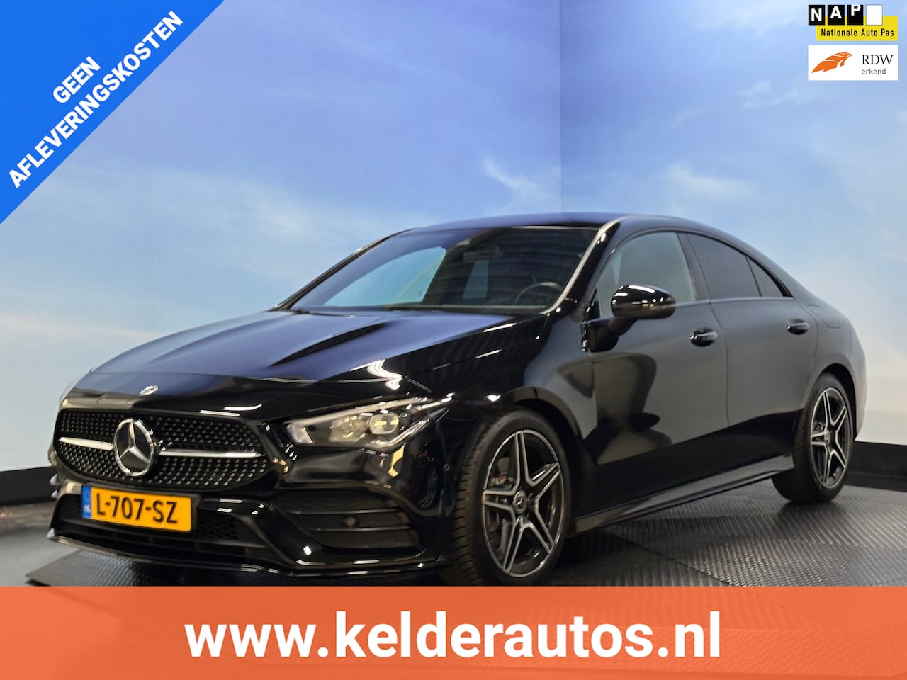 Mercedes-Benz CLA-Klasse - 180 Business Solution AMG Night pakket | Navi | Clima | Cruise | Camera - AutoWereld.nl