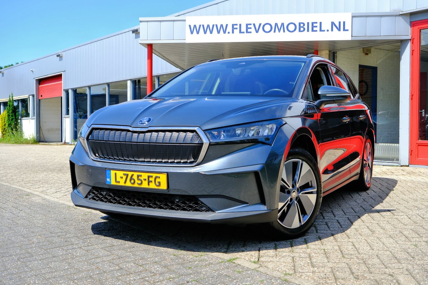 Skoda Enyaq iV - 60 Aut. Navi|Half Leder|1e Eig|Cam|CarPlay|Stoelverw|Adapt-Cruise|LMV - AutoWereld.nl