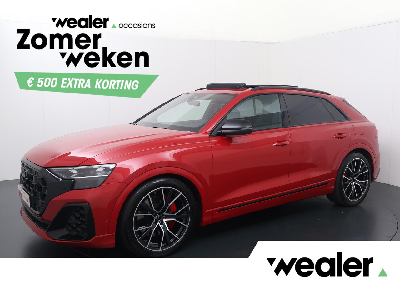 Audi Q8 - 60 TFSI e quattro Pro Line S Competition | 490 PK | SoH 97% | Trekhaak | Panoramadak | Ban - AutoWereld.nl
