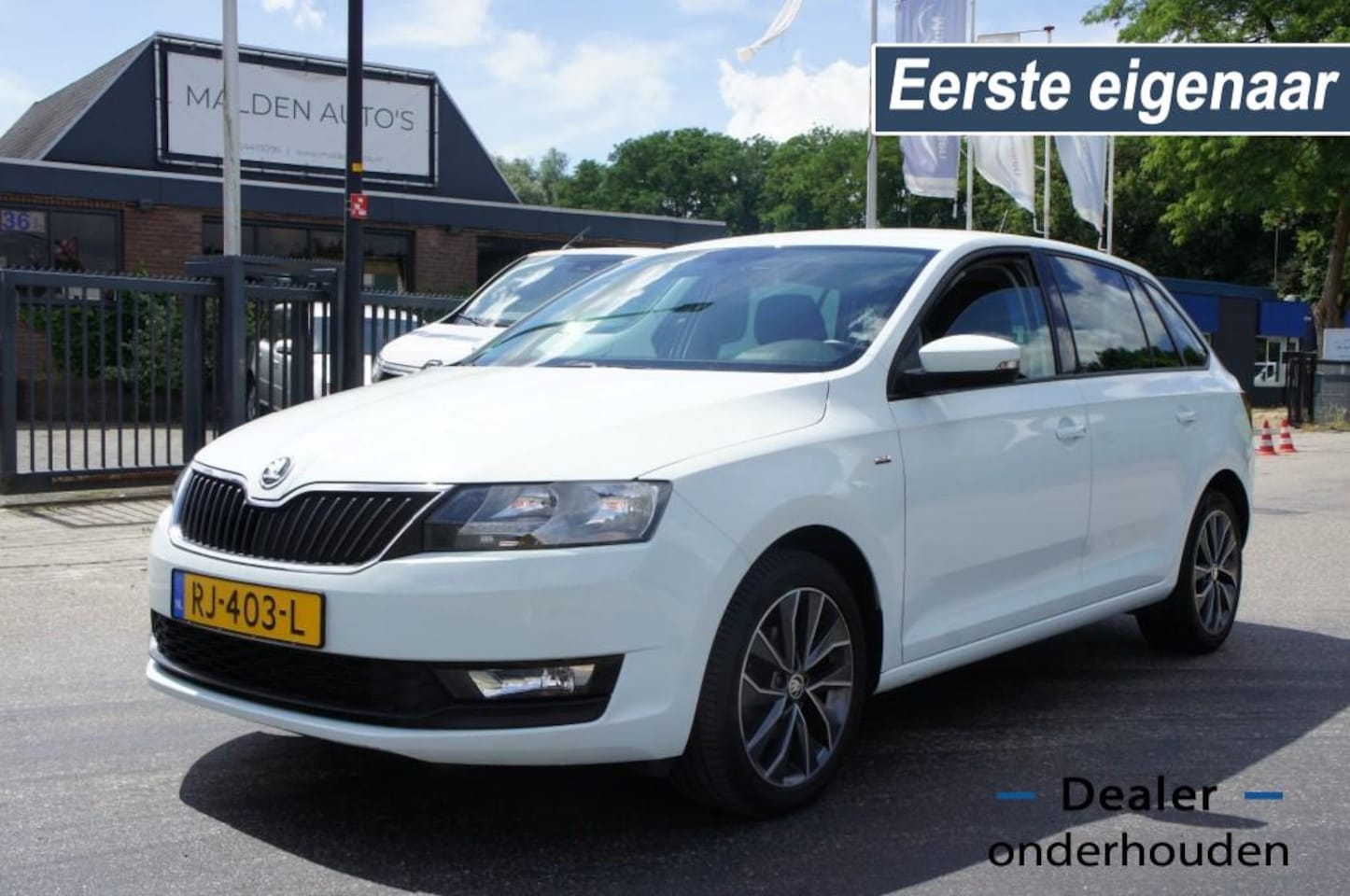 Skoda Rapid - 1.2 TSI GRT JOY 95PK 1eEIG TREKHAAK/NAVI/CRUISE/PDC/STOELVERW PERFECTE STAAT - AutoWereld.nl