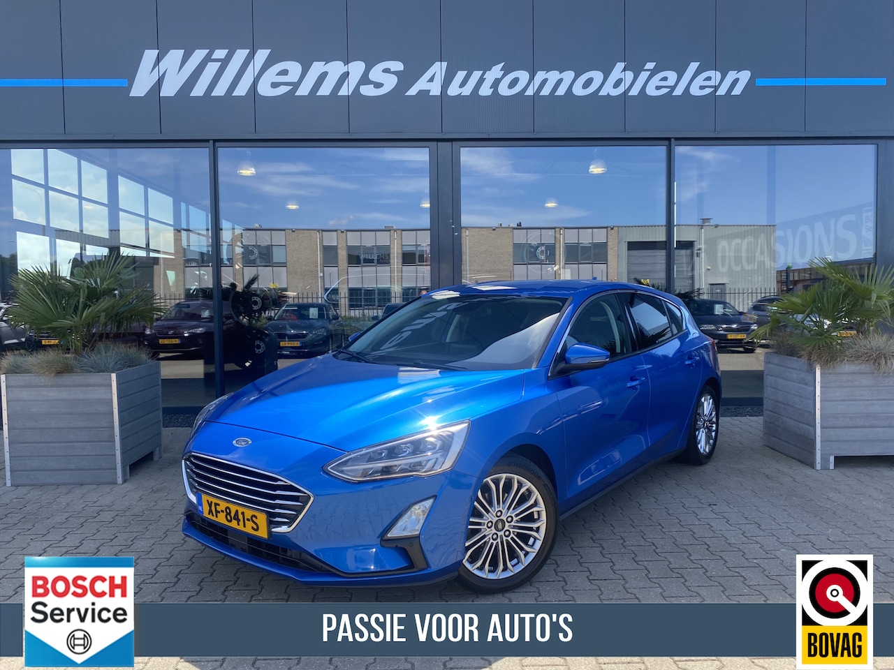 Ford Focus - 1.0 EcoBoost Titanium Business Navigatie, App Connect , Adaptive Cruise Control - AutoWereld.nl