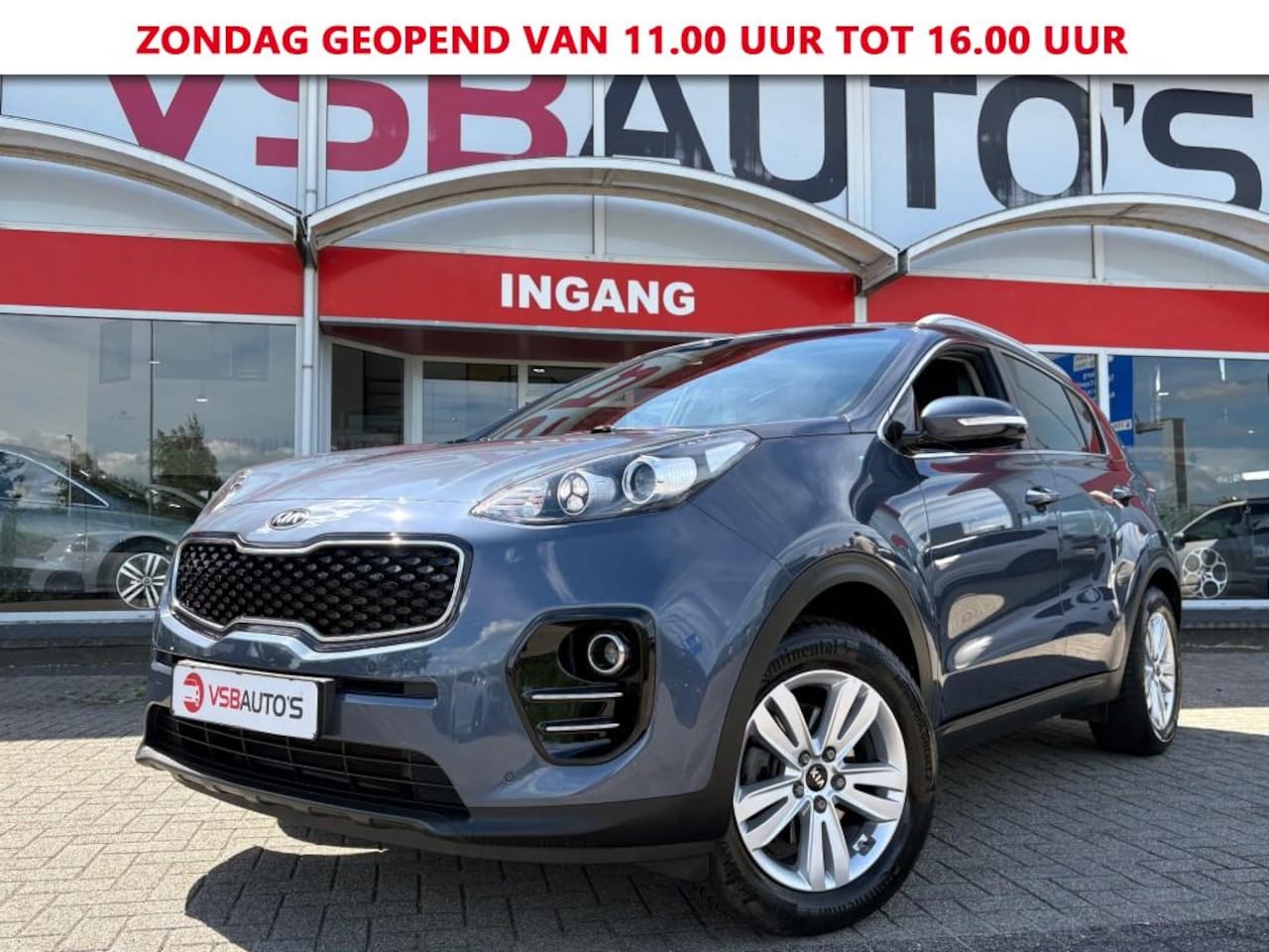 Kia Sportage - 1.6 GDI 132PK LEER LED NAVI CAMERA CARPLAY ECC-AIRCO LMV PDC - AutoWereld.nl
