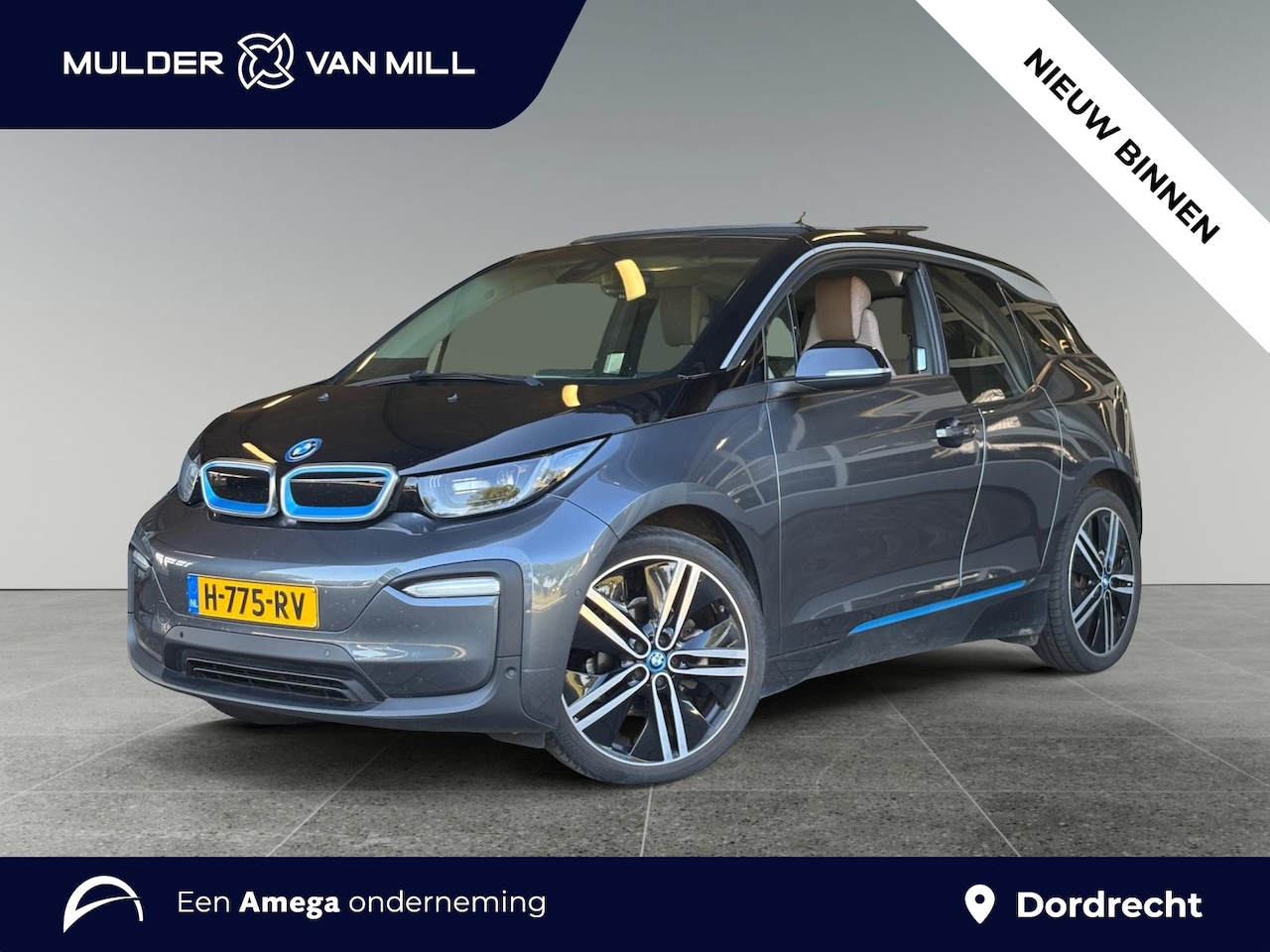 BMW i3 - Basis 120Ah 42 kWh | 98% SOH | SCHUIF/KANTELDAK | ADAPT. CRUISE | CAMERA | CLIMATE | HALF/ - AutoWereld.nl