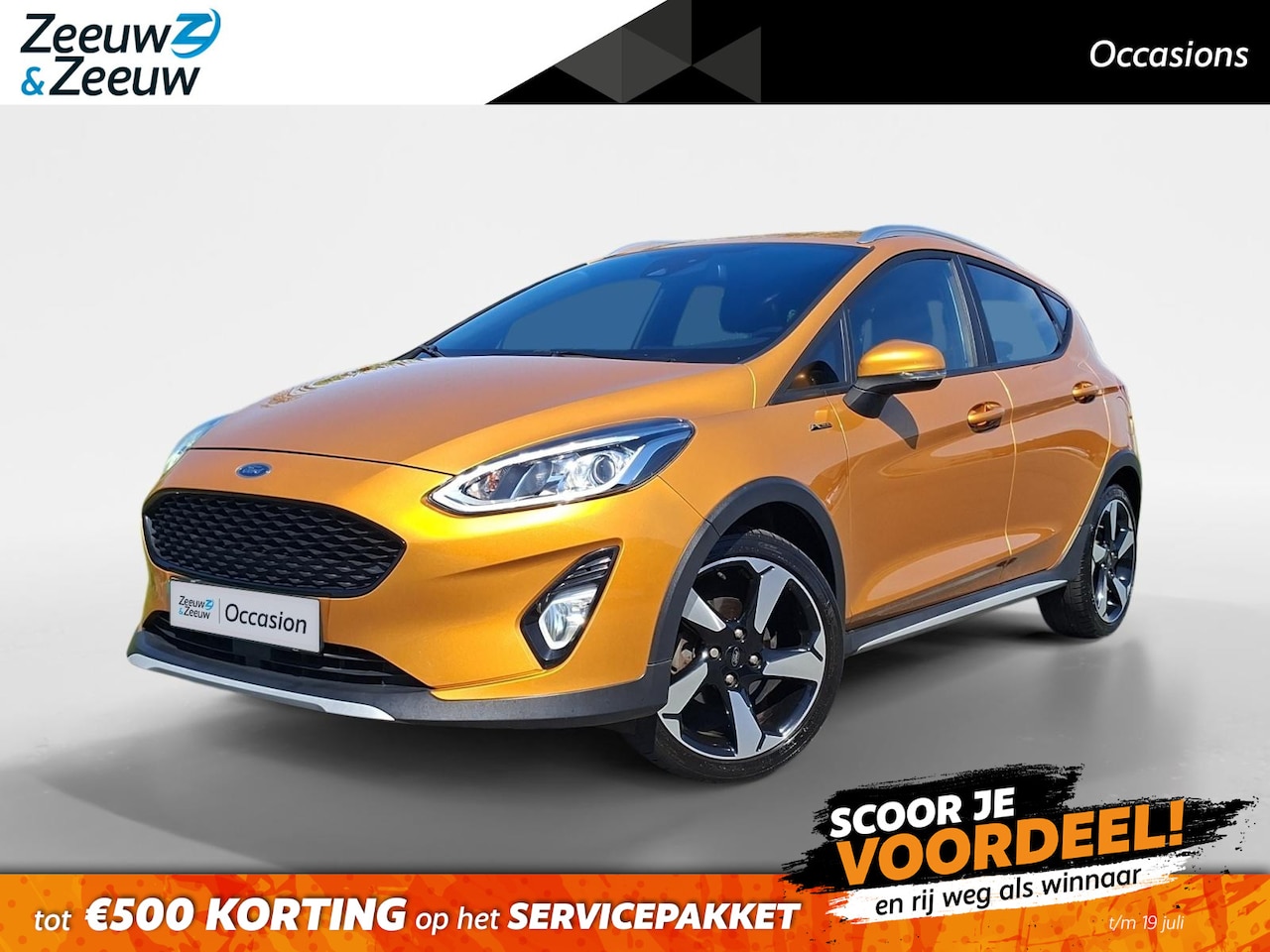 Ford Fiesta - 1.0 EcoBoost Active First Edition | Climate Control | Voorruitverwarming | - AutoWereld.nl