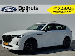 Mazda CX-60 - 2.5 e-SkyActiv PHEV 327pk Homura | Trekhaak | 2.500KG TREKGEWICHT | Pano | Cruise | Stoel/