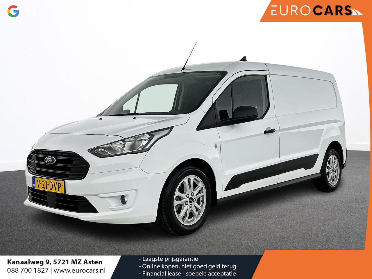 Ford Transit Connect - 1.5 L2 Trend Automaat Navi Airco Parkeersensoren Cruise Control 3Zits Camera - AutoWereld.nl