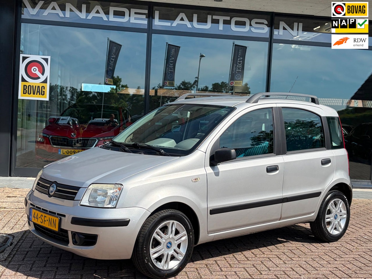 Fiat Panda - 1.2 Class Airco LM-Velgen NL-Auto NAP Nieuwe APK! - AutoWereld.nl