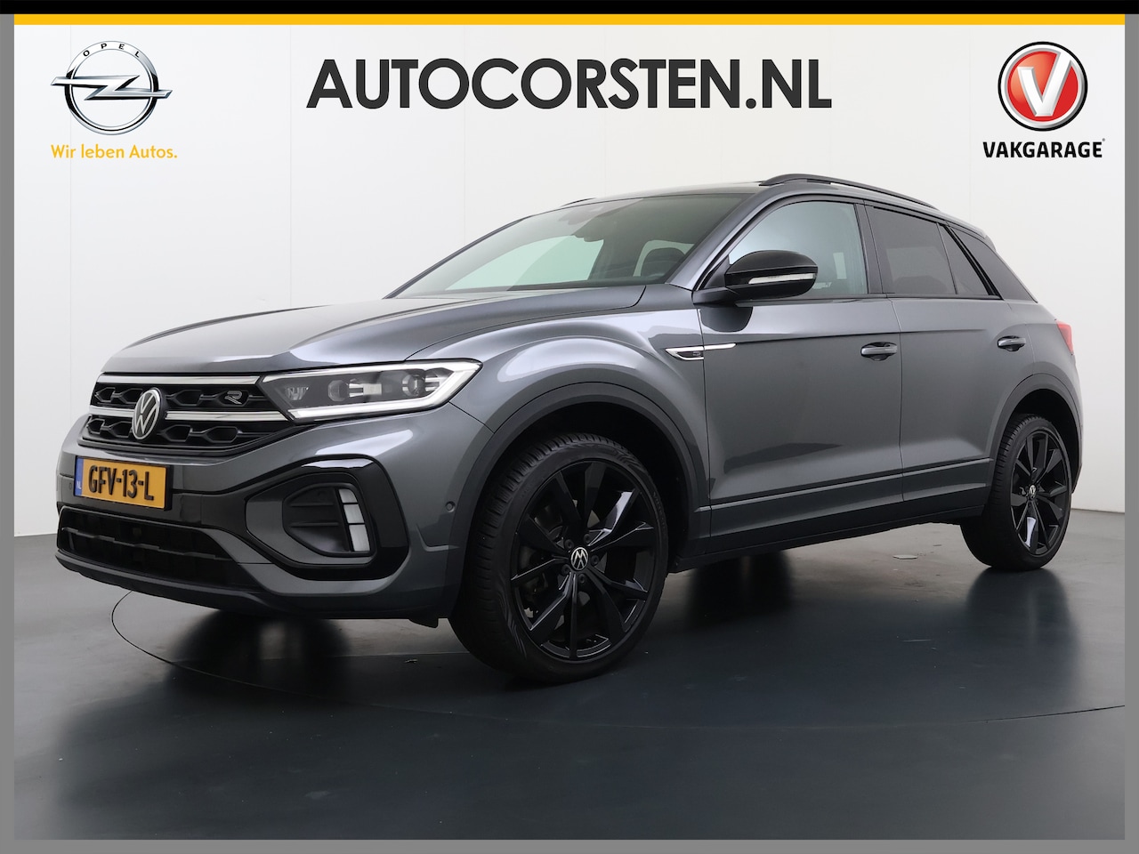 Volkswagen T-Roc - 1.5TSI Automaat R-Line Panoramadak Stoelverwarming Adap.Cruise Virtal Cockpit Camera Elek. - AutoWereld.nl