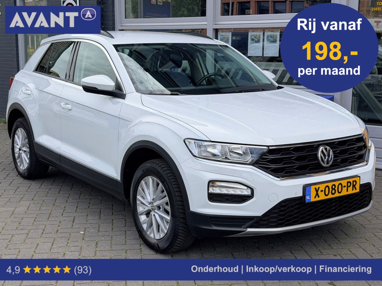 Volkswagen T-Roc - 1.5 TSI Sport - Automaat - Trekhaak - CarPlay - ACC - LED - Stoelverwarming - AutoWereld.nl