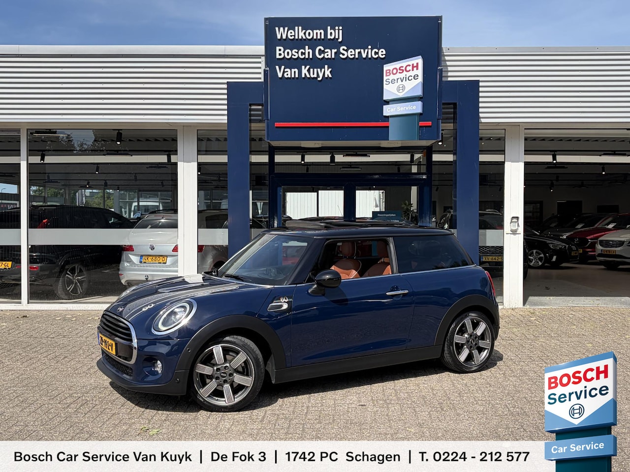 MINI 3-Deurs - 1.5 Cooper 60 Years Edition / Automaat / NL-Auto / Open-Panodak / Head-Up Display / Vol-Le - AutoWereld.nl