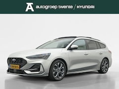 Ford Focus Wagon - 1.0 EcoBoost Hybrid ST Line X | Navi | Trekhaak | Panodak | All