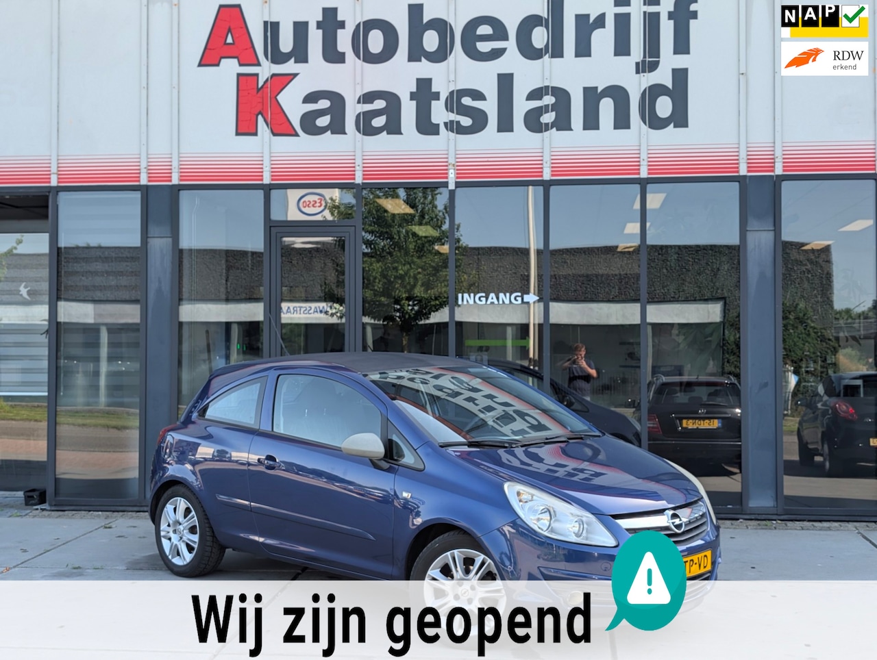 Opel Corsa - 1.4-16V Enjoy - Airco - Automaat - - AutoWereld.nl