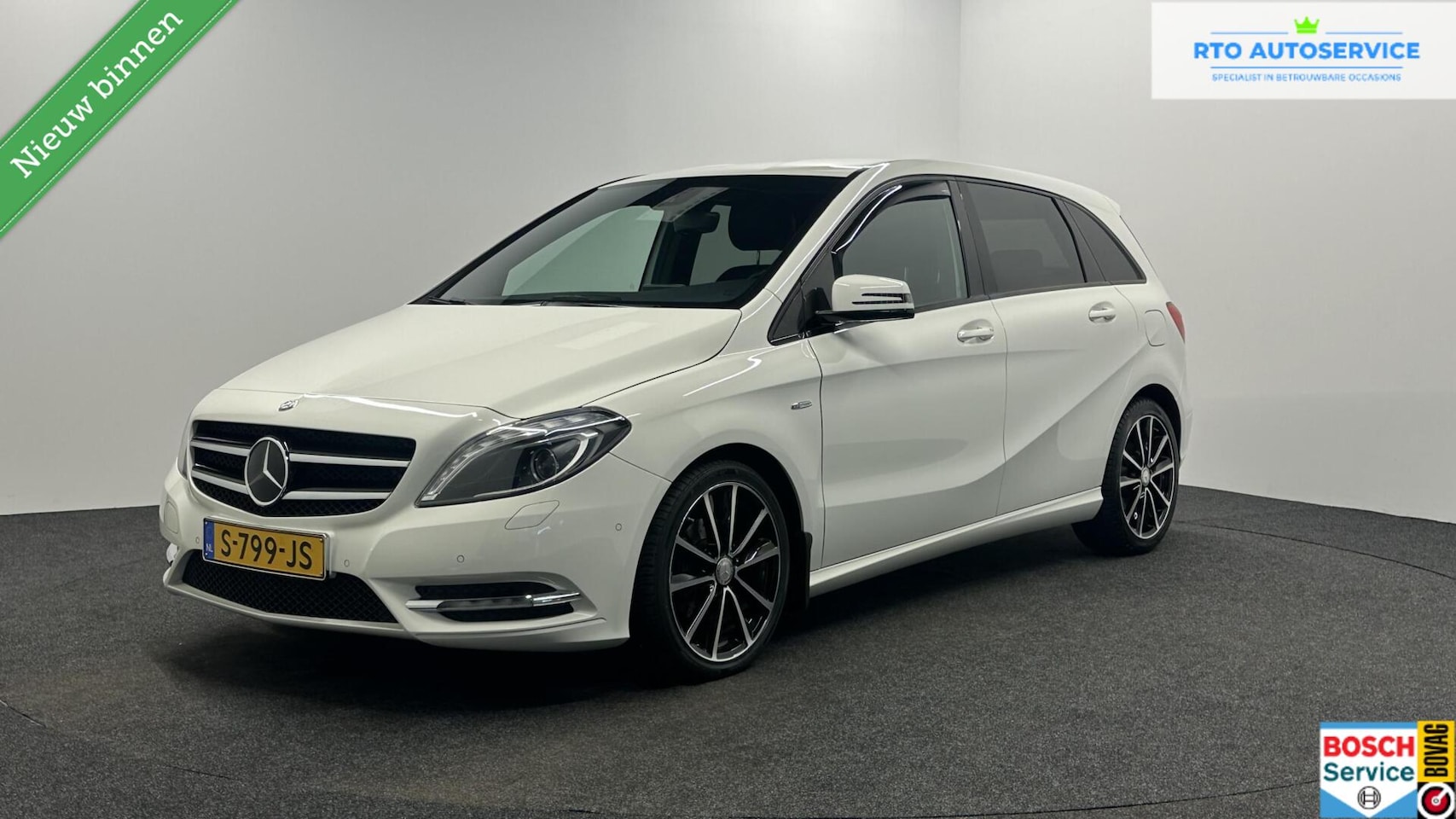 Mercedes-Benz B-klasse - 180 NAVIGATIE CRUISE LEER LM. - AutoWereld.nl