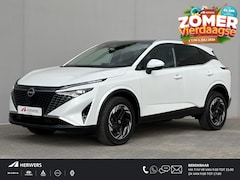Nissan Qashqai - 1.3 MHEV Xtronic N-Connecta / Fabrieksgarantie tot 03-2028 / All season banden / Panoramad