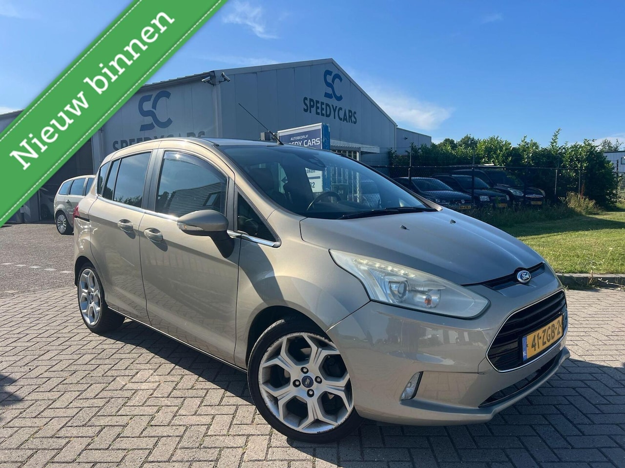 Ford B-Max - 1.0 EcoBoost Titanium Pano Leer Cruise Navi PDC - AutoWereld.nl