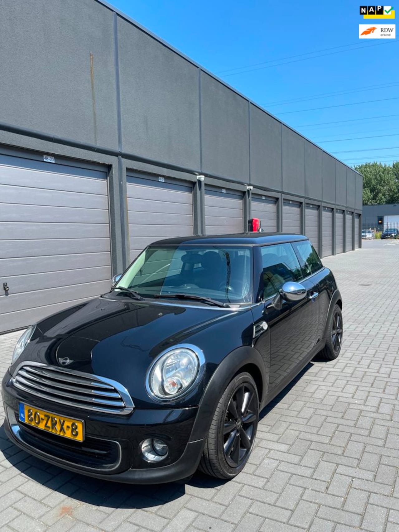 MINI One - 1.6 Kite White airco, navi, NAP, nieuwe apk! - AutoWereld.nl