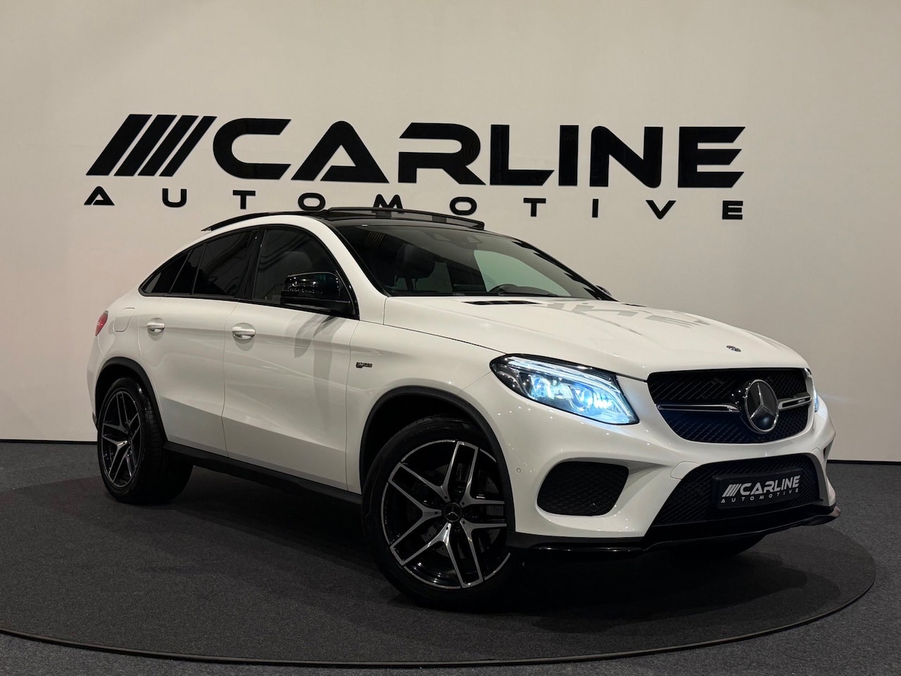 Mercedes-Benz GLE-Klasse Coupé - AMG 43 4MATIC PANO ACC NAVI LEDER STOELVER. ELEK. STOELEN NAP GARANTIE APK - AutoWereld.nl