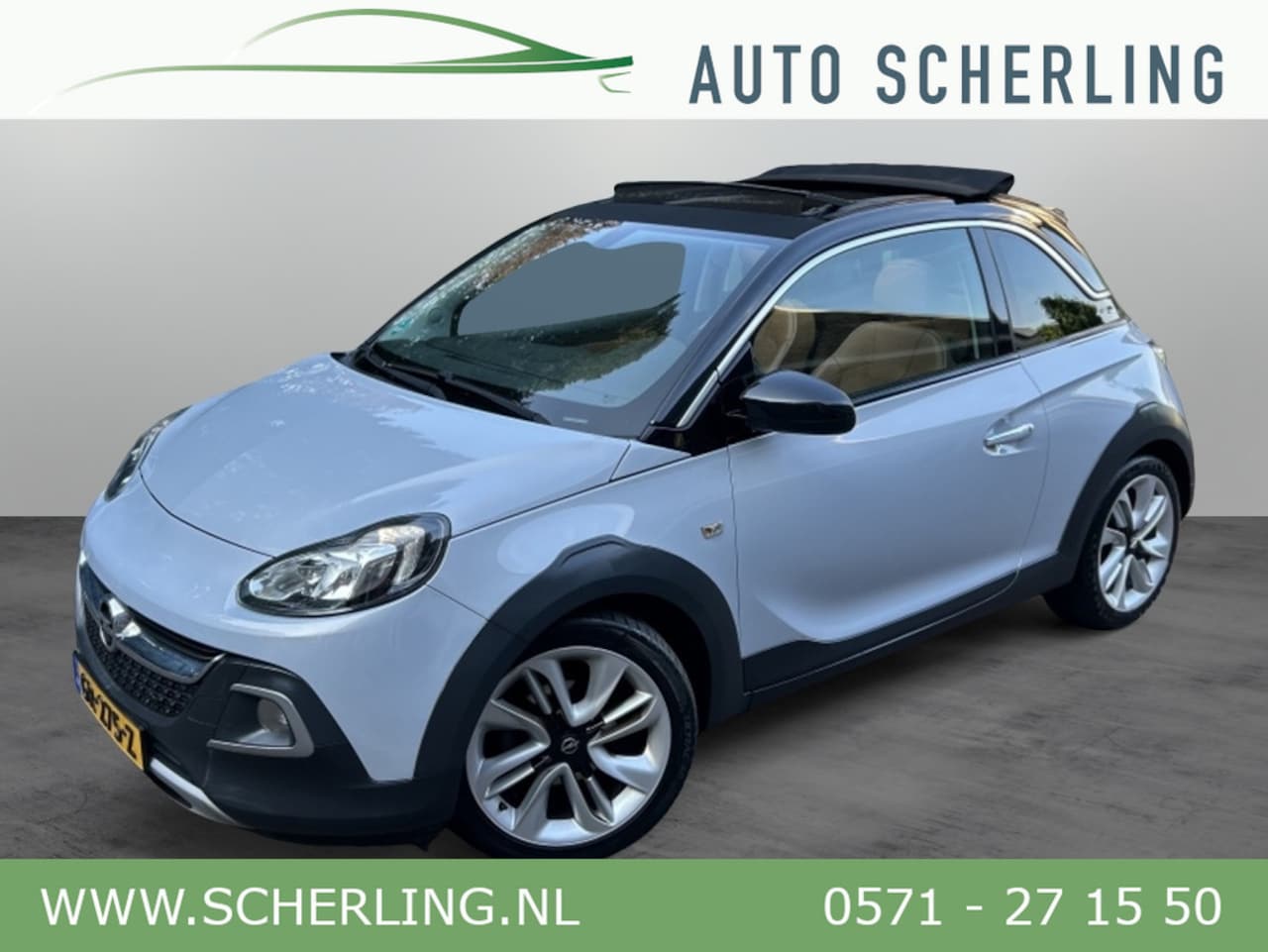 Opel ADAM - 1.0 Turbo Rocks Cabrio 17” LMV, NL-auto - AutoWereld.nl