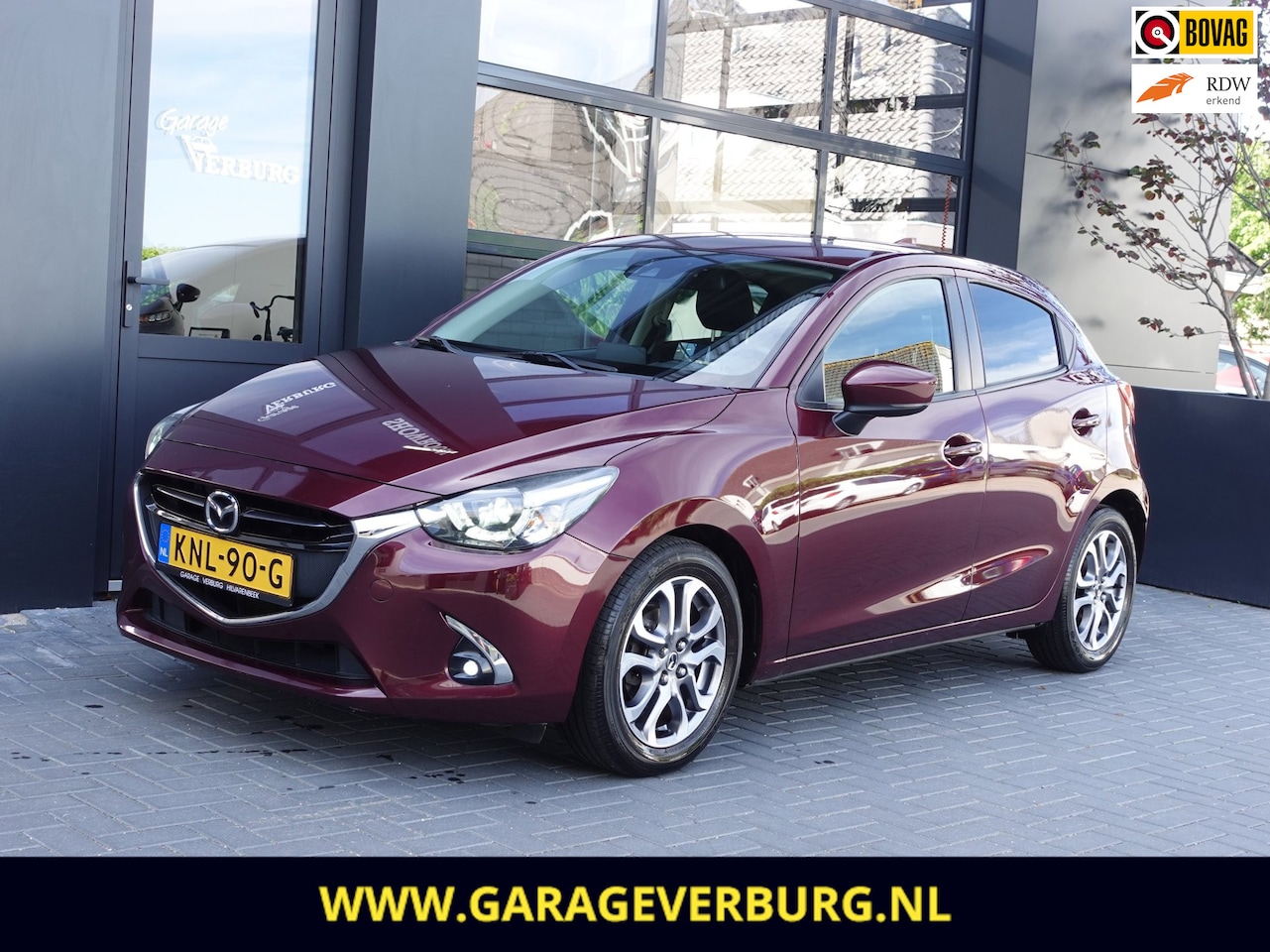 Mazda 2 - 1.5 Skyactiv-G GT-Luxury (Navigatie,Cruise,Achteruitrijcamera,HUD,Keyless,PDC,Stoelverwarm - AutoWereld.nl