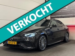Mercedes-Benz C-klasse - 180 AMG Pano, Cruise Control, Apple Carplay, Sfeerverlichting, LED, 19", Achteruitrijcamer