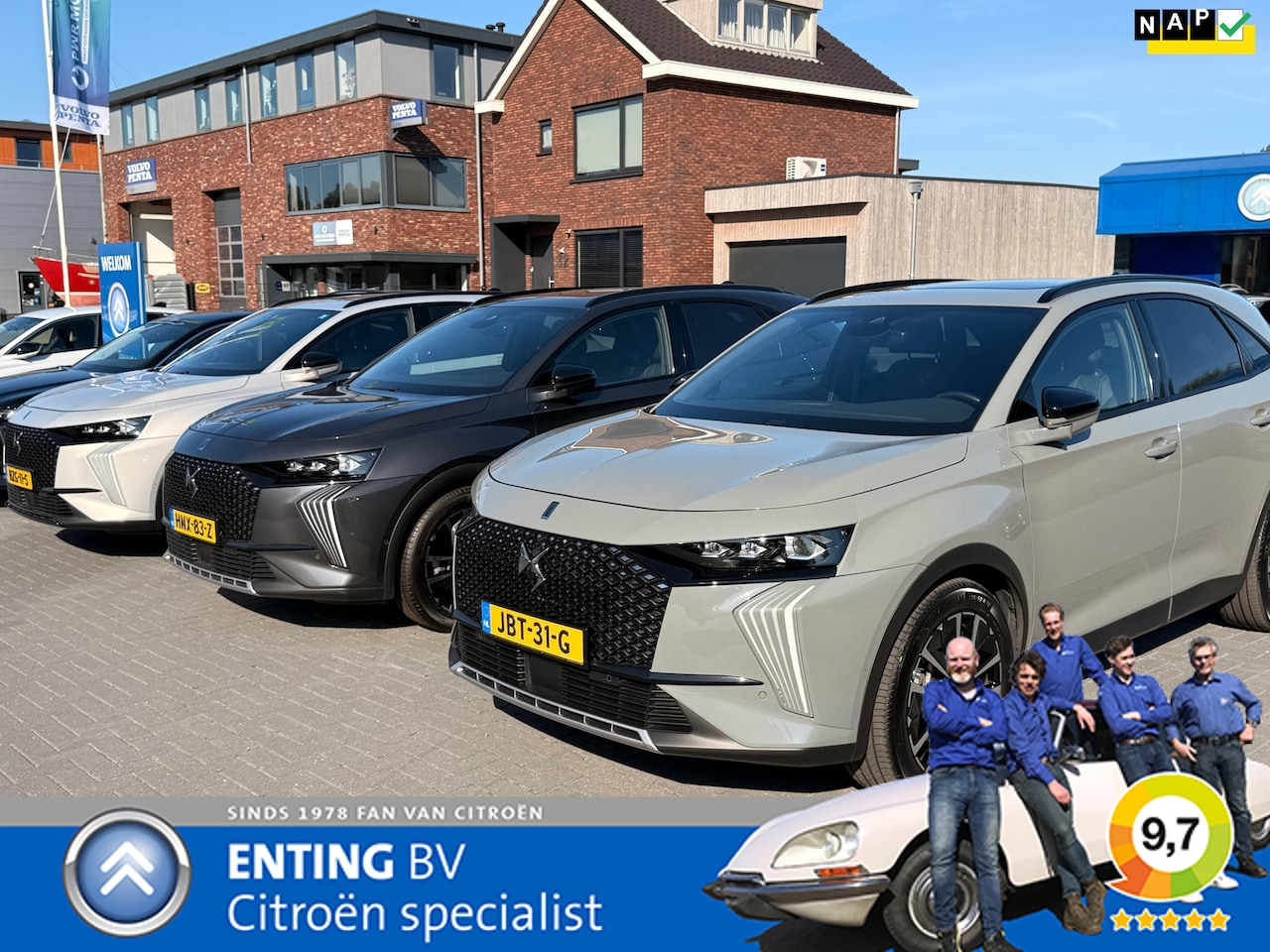 DS 7 - 1.6 PHEV 300 4x4 ETOILE SCHUIFDAK VOLLEER NIGHT VISION - AutoWereld.nl
