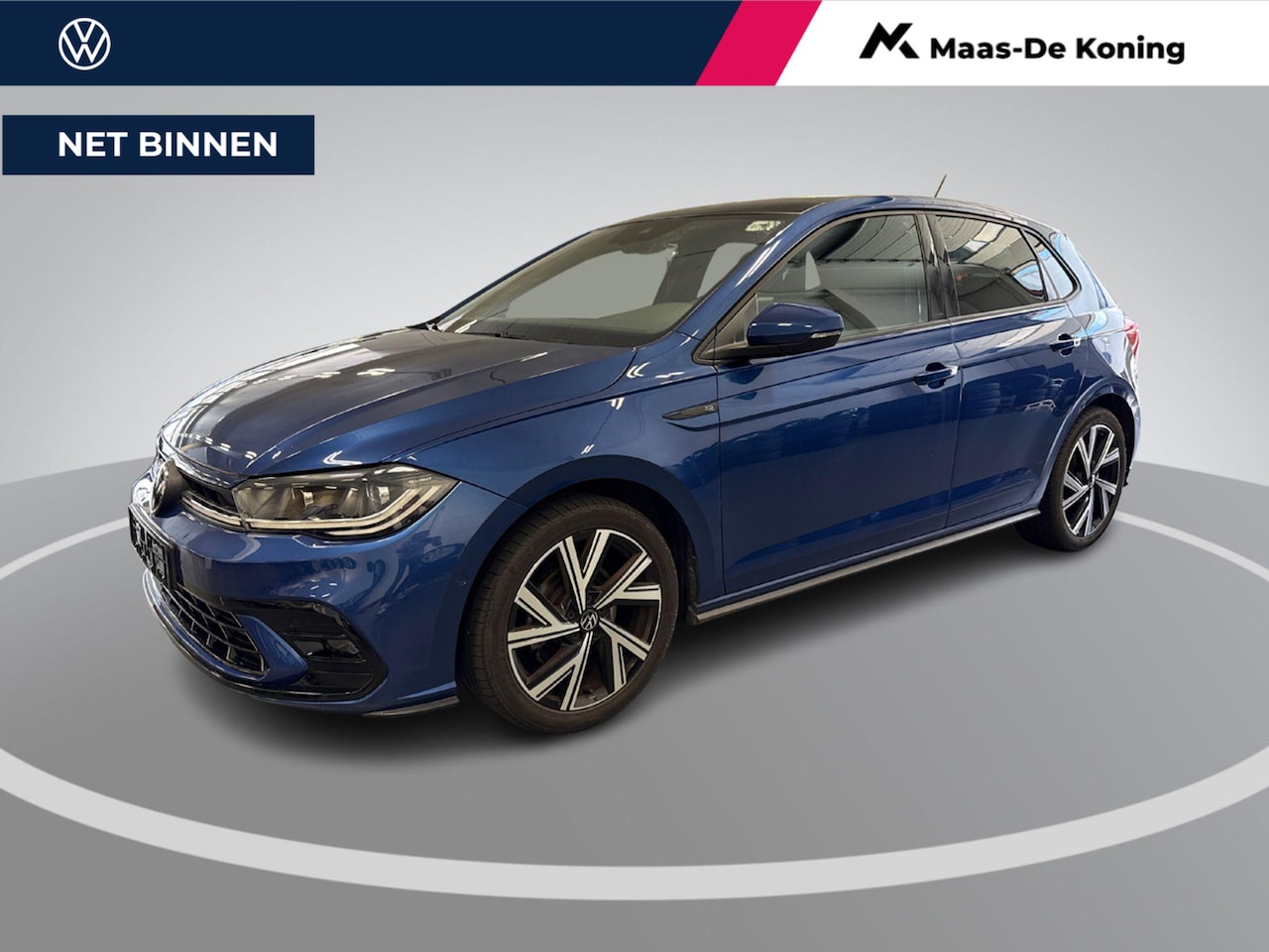 Volkswagen Polo - 1.0 TSI 110pk DSG R-Line Business · Panoramadak · Camera · Keyless · Dodehoeksensor · Park - AutoWereld.nl