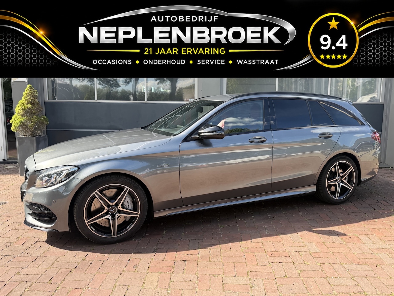 Mercedes-Benz C-klasse Estate - AMG 43 4MATIC Bj 2016 368pk Dealer onderhouden - AutoWereld.nl