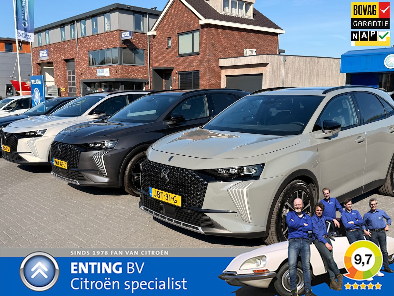 DS 7 - 1.6 PHEV 300 4x4 PALLAS HIFI FOCAL SCHUIFDAK PACK COMFORT+PACK TECH - AutoWereld.nl
