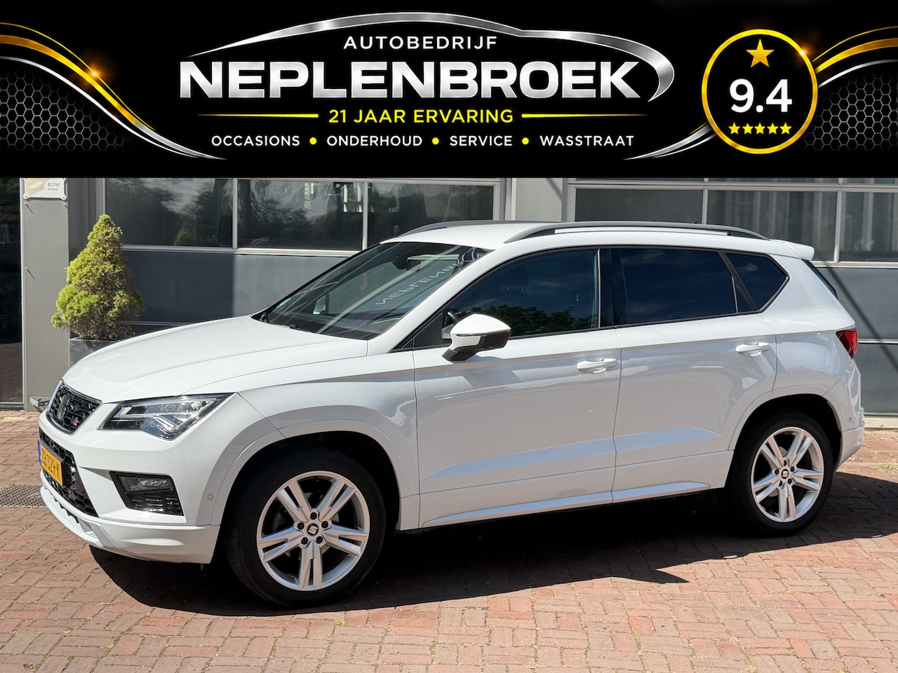 SEAT Ateca - 1.5 TSI FR Business Intense Bj 2019 Navi,18inch,Trekhaak,Camera,Clima Hoge zit Dealer onde - AutoWereld.nl