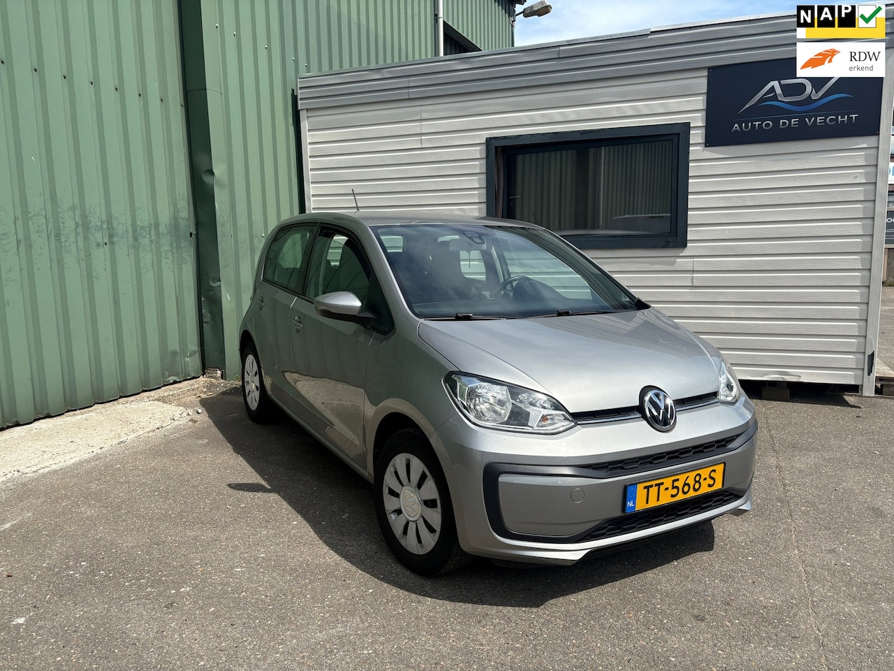 Volkswagen Up! - 1.0 BMT move up! - NIEUWE DISTRIBUTIE RIEM - RECENT NIEUWE KOPPELINGPLAAT - AIRCO - BLEUTO - AutoWereld.nl