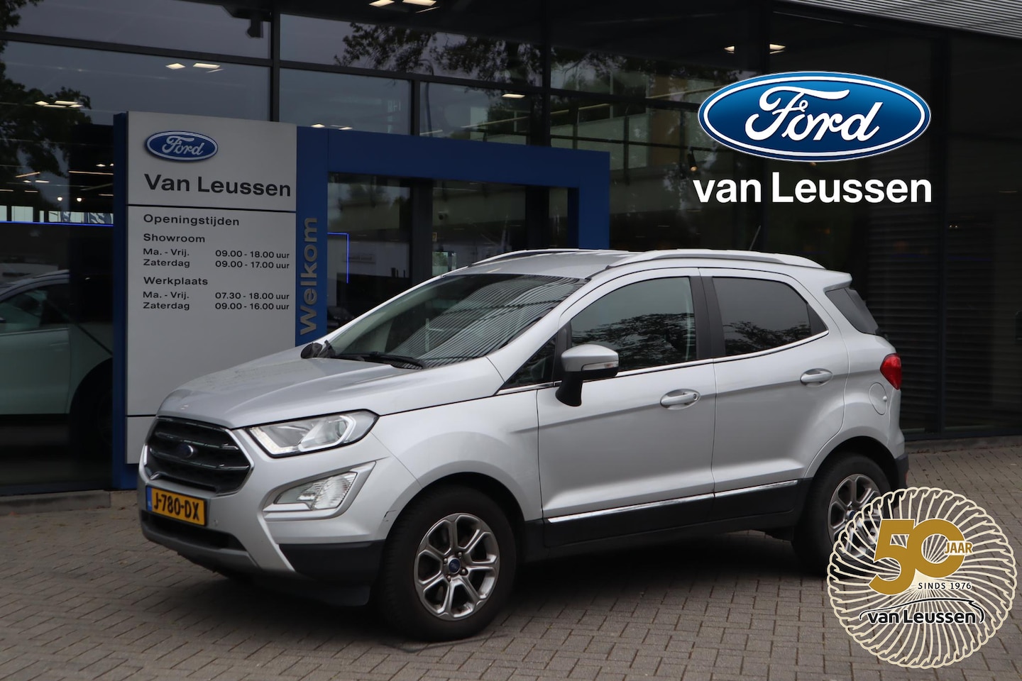 Ford EcoSport - 125PK TITANIUM AUTOMAAT WINTERPACK 17"LMV LEDER ALL-SEASON CAMERA P-SENSOREN PRIVACY-GLASS - AutoWereld.nl