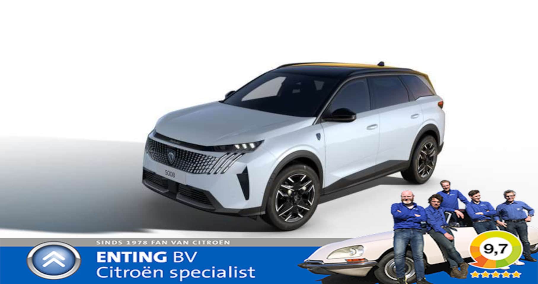 Peugeot 5008 - 1.2 Hybrid 145 GT EXCLUSIVE 7PERS SCHUIFDAK ALCANTARA MEM SEATS HIFI - AutoWereld.nl