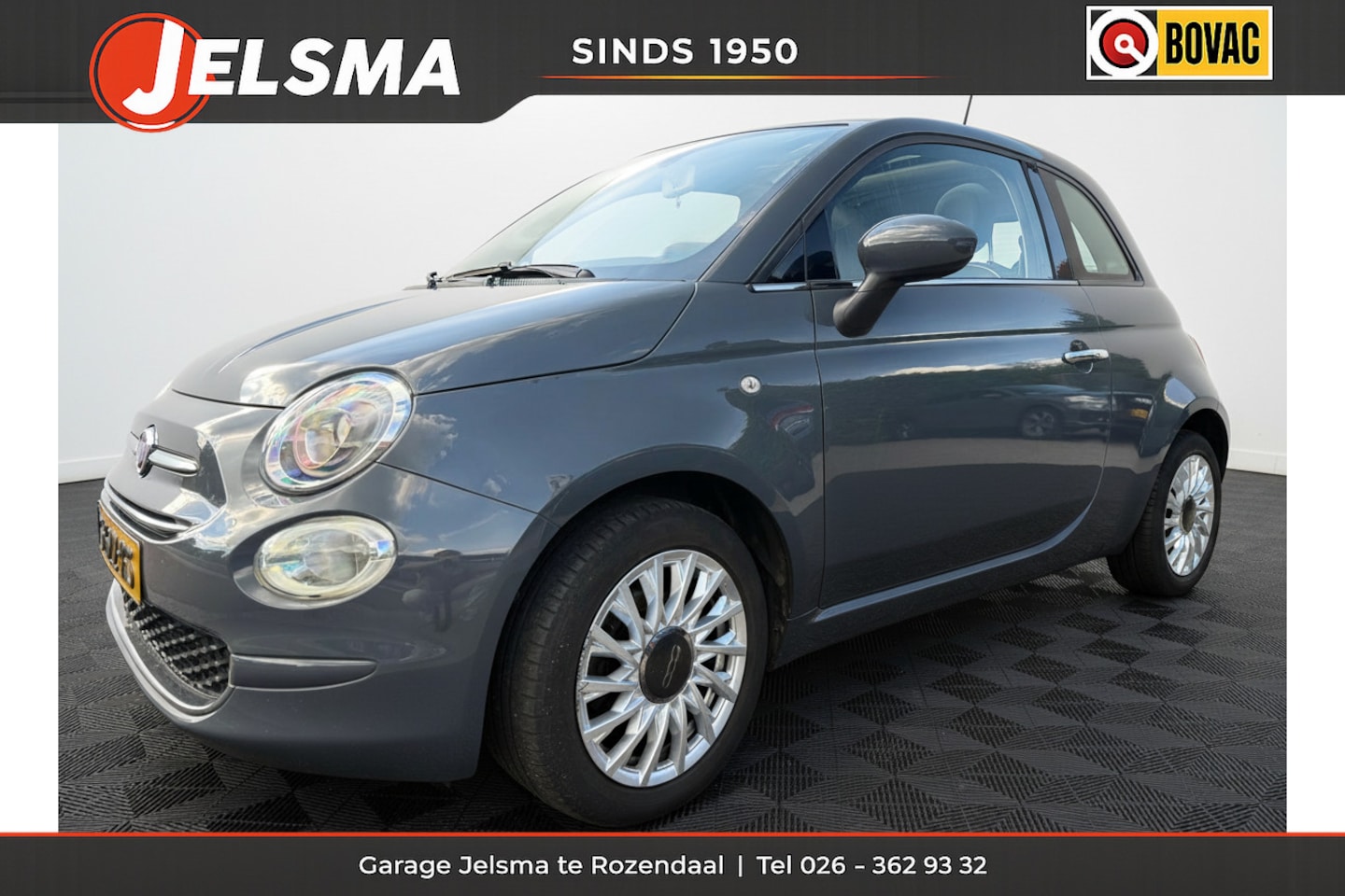 Fiat 500 - 1,2 Cabrio 4 cilinder, Airco | Pdc - AutoWereld.nl