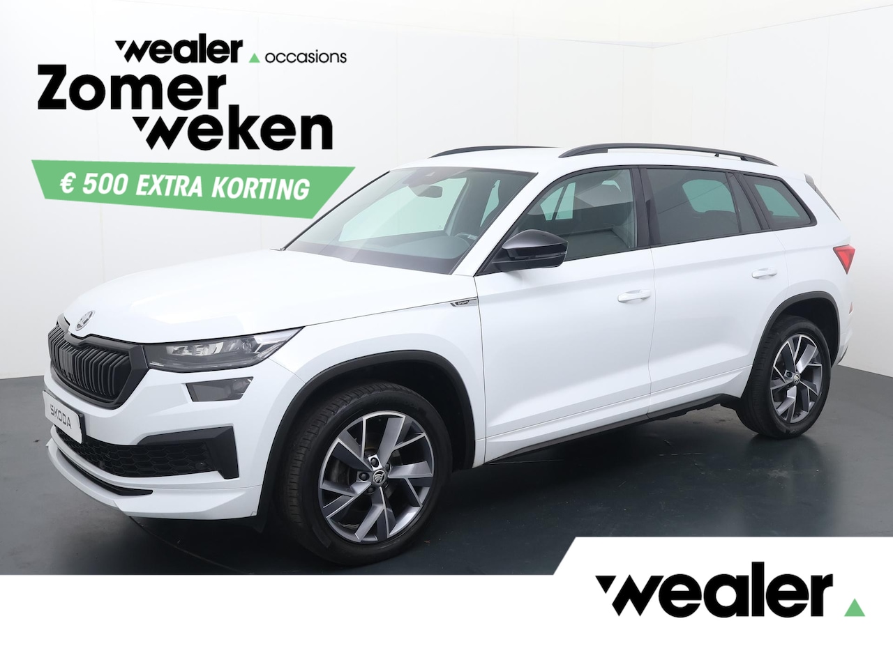 Skoda Kodiaq - 1.5 TSI Sportline Business | 150 PK | Automaat | Adaptive cruise control | Matrix LD kopla - AutoWereld.nl