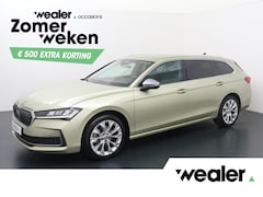 Skoda Superb Combi - 1.5 TSI MHEV First Edition | 150 PK | Automaat | Trekhaak | Virtual Pedal Achterklep | Sto