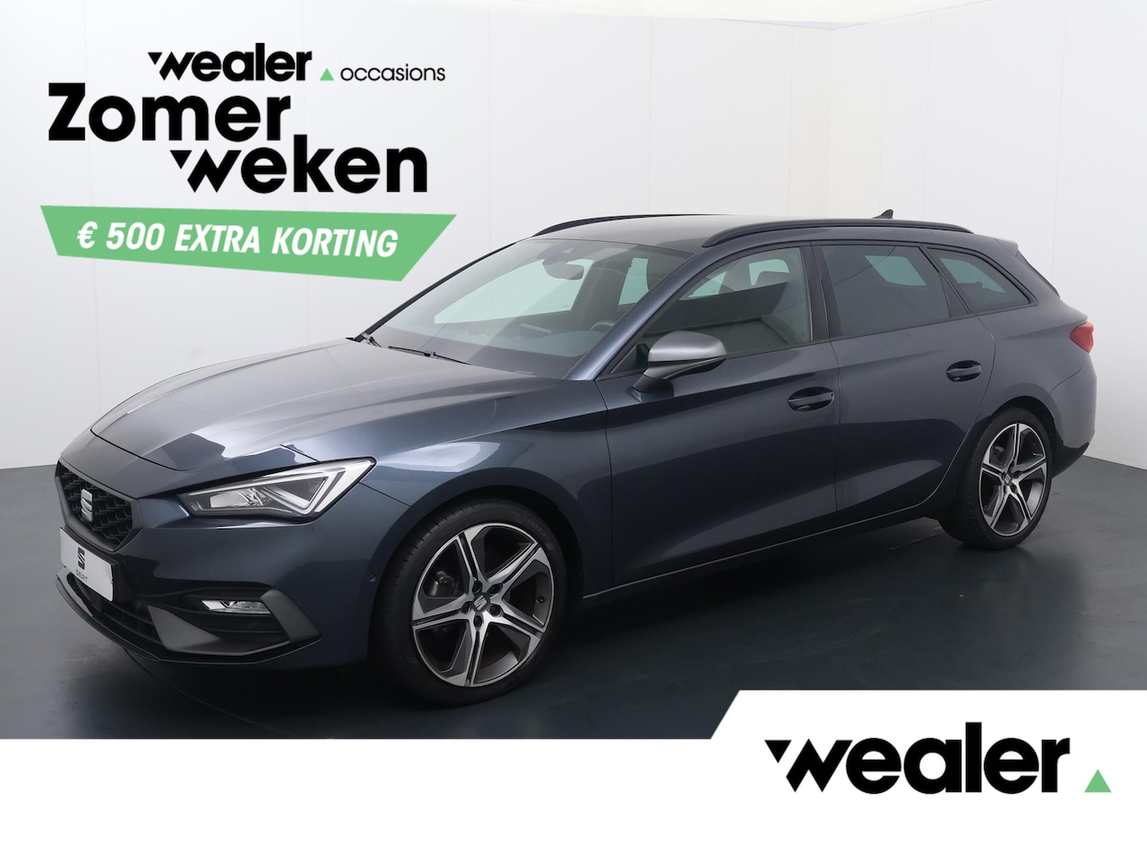 SEAT Leon Sportstourer - 1.5 TSI FR Business Intense | 150 PK | Adaptive Cruise Control | Achteruitrijcamera | Keyl - AutoWereld.nl