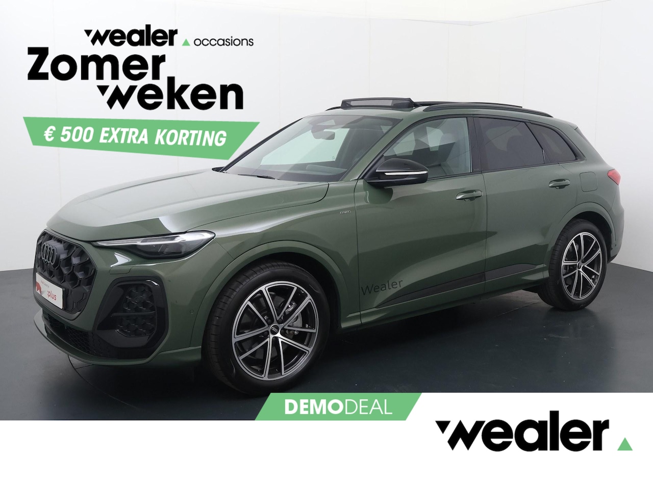 Audi Q5 - S edition (B10) e-hybrid 220 kW / 299 PK SUV 7 ve | Luchtvering | Trekhaak | Panoramadak | - AutoWereld.nl
