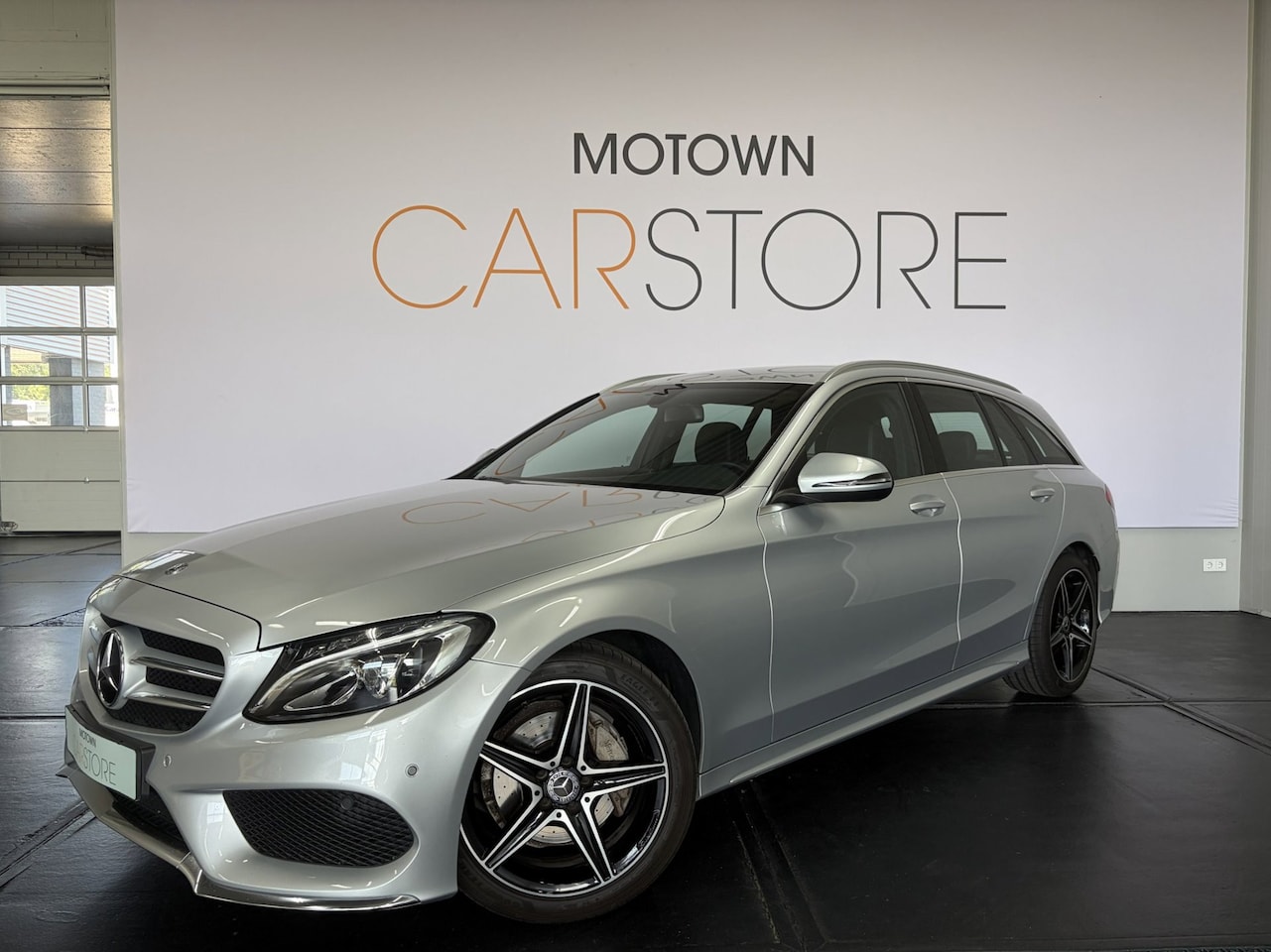 Mercedes-Benz C-klasse Estate - 180 AMG Line Camera Pdc Trekhaak - AutoWereld.nl