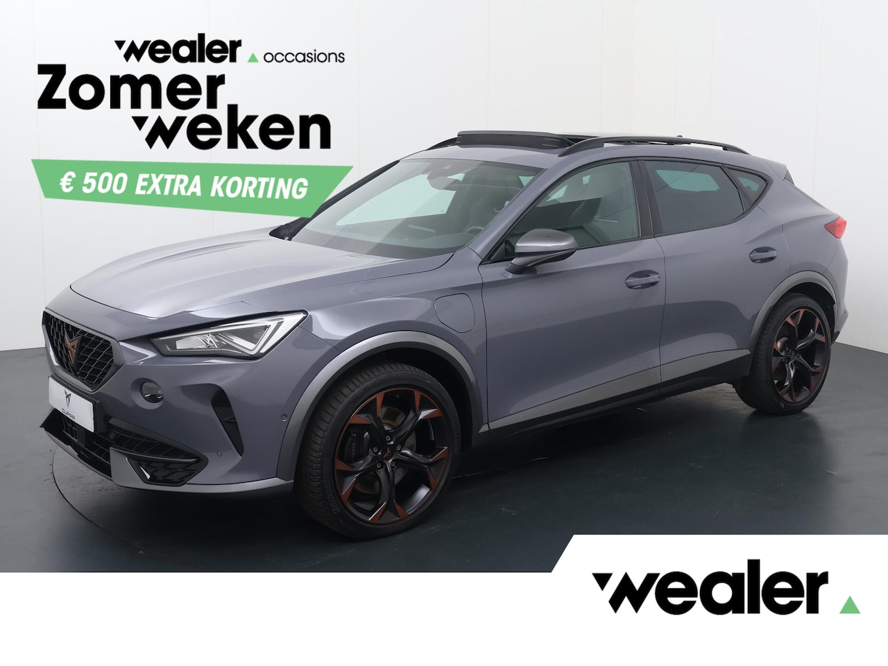 CUPRA Formentor - 1.4 e-Hybrid VZ Performance | 245 PK | SoH 94% | Trekhaak | Panoramadak | Lederen kuipstoe - AutoWereld.nl