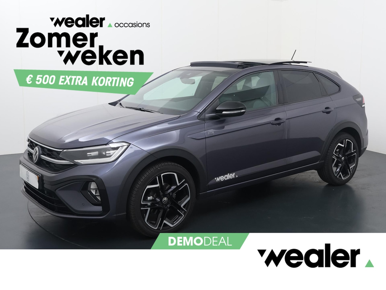 Volkswagen Taigo - R-Line-Edition 1.0 85 kW / 116 pk TSI CUV 7 versn. | Panoramadak | Achteruitrijcamera | Ke - AutoWereld.nl