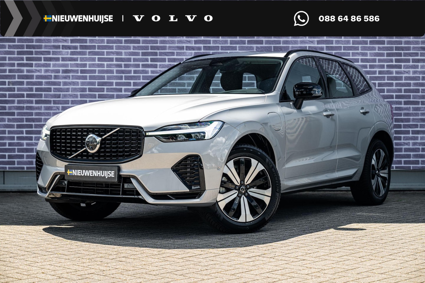 Volvo XC60 - 2.0 T6 Plug-in hybrid AWD Plus Dark | Adaptieve cruise control | 360° camera | Trekhaak | - AutoWereld.nl