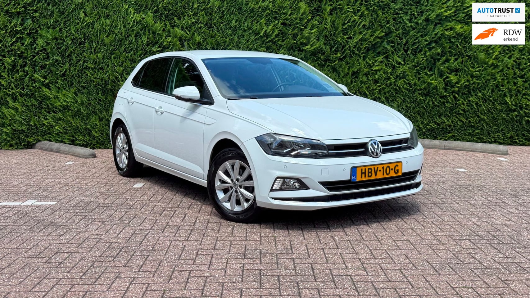 Volkswagen Polo - 1.0 TSI Highline | Climate control | Adaptive Cruise | Carplay | Stoelverwarming - AutoWereld.nl