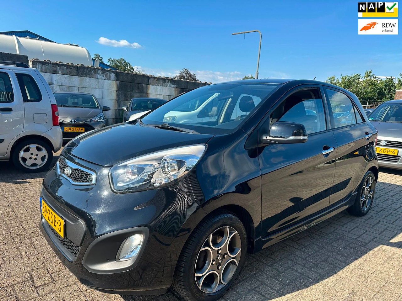 Kia Picanto - 1.0 CVVT ISG Design Edition LED/ AIRCO/ LM VELGEN/ LAGE KMSTAND! - AutoWereld.nl
