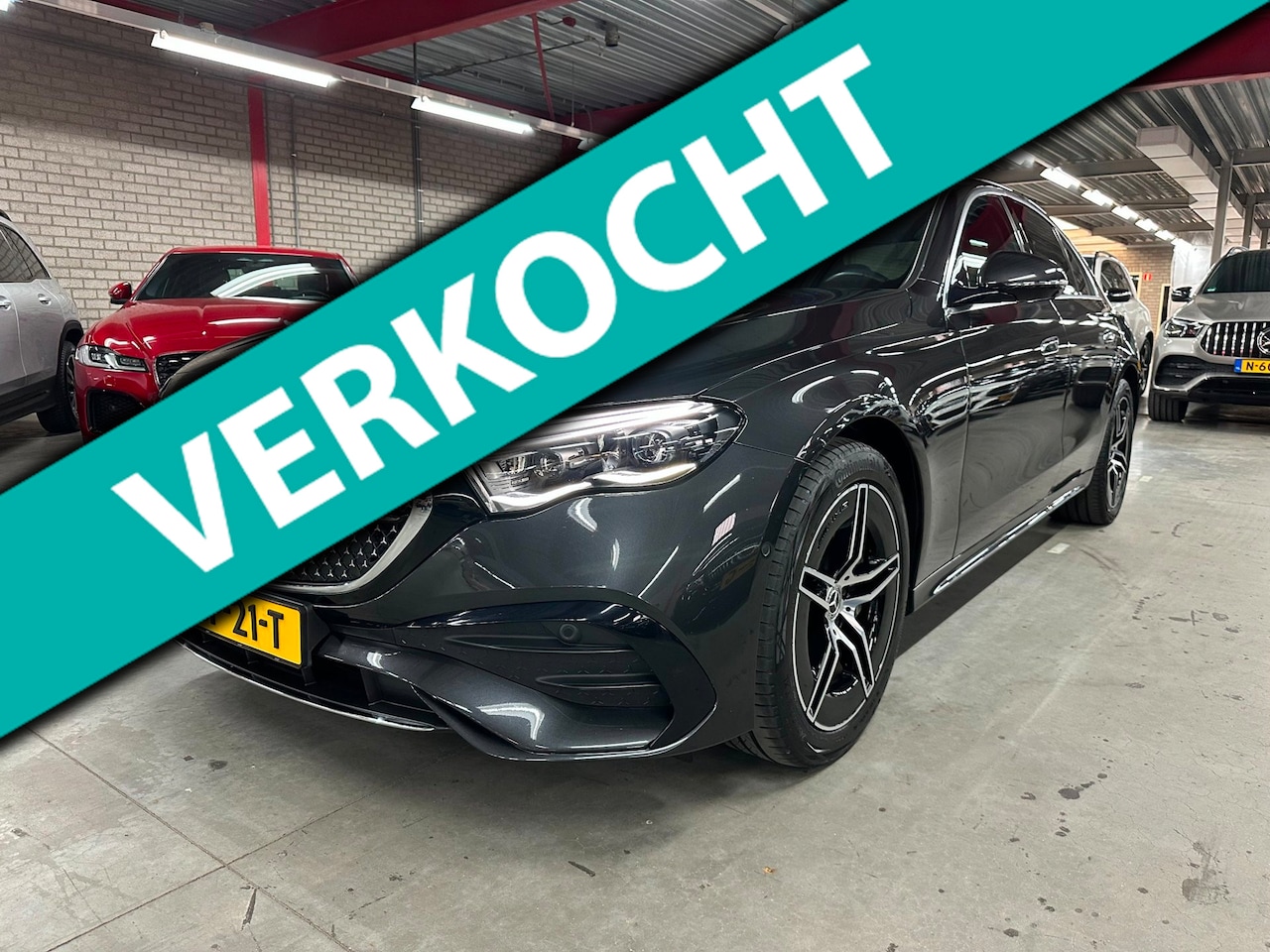 Mercedes-Benz E-klasse - 300 e AMG Line 300 e AMG Line, Memory, Leder, BTW! - AutoWereld.nl